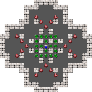 Уровень 40 — Brian Kents Sokoban2Ks Sokoban2K